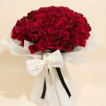 Eternal Passion – Luxurious Red Rose Bouquet