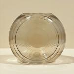 Spherical Smoked Glass Vase | Modern Bubble Bowl Vase