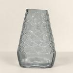 Crystal Cut Glass Vase - Diamond Pattern